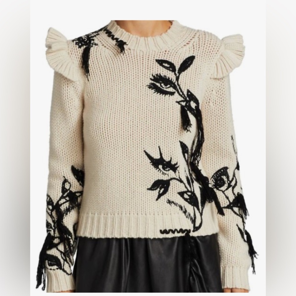 Zimmermann LadyBeetle 100% Merino Wool Sweater